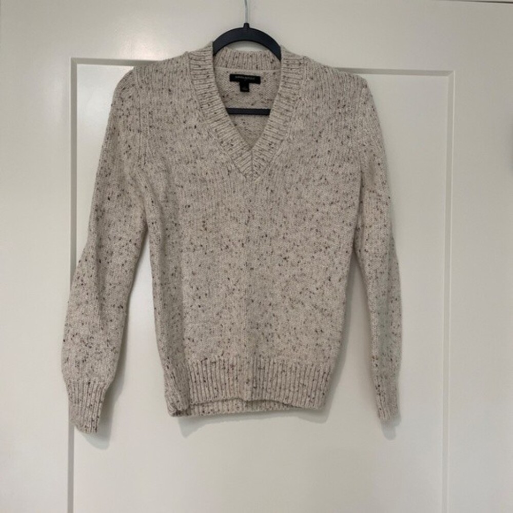 Banana Republic Oatmeal Wool blend Sweater